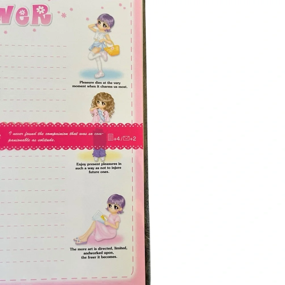 VTG Y2K Sunflower Fancy Elegance Beige Letter Set Kawaii Korean Stationary NWT